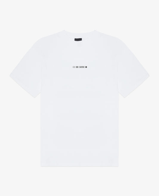 GAFFER WHITE & BLACK FOR THE AMBITIOUS T-SHIRT