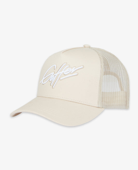GAFFER BEIGE SIGNATURE CAP