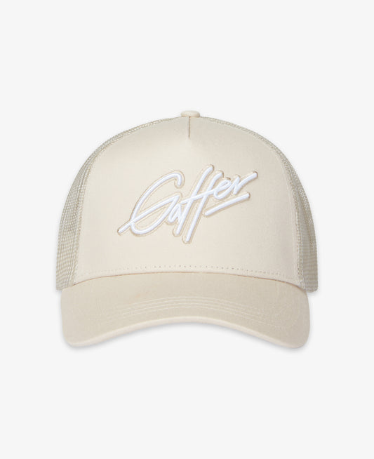 GAFFER BEIGE SIGNATURE CAP