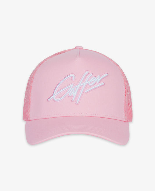 GAFFER PINK SIGNATURE CAP